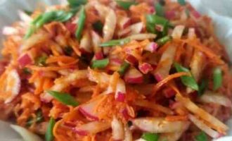 салат з редискою по-корейськи