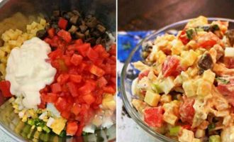 Зимовий салат з куркою ‎Жозефіна