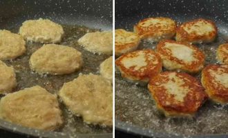 Курячі оладки з кабачком