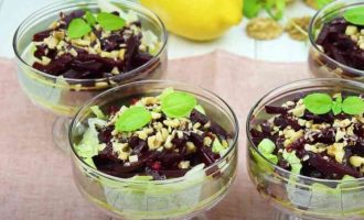 Буряковий салат з дуже смачною заправкою