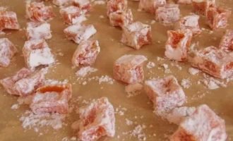 Цукати з гарбуза з цукром в духовці