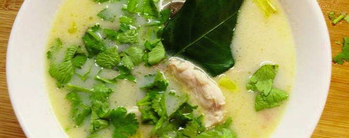 рецепт супу том ям з куркою та грибами