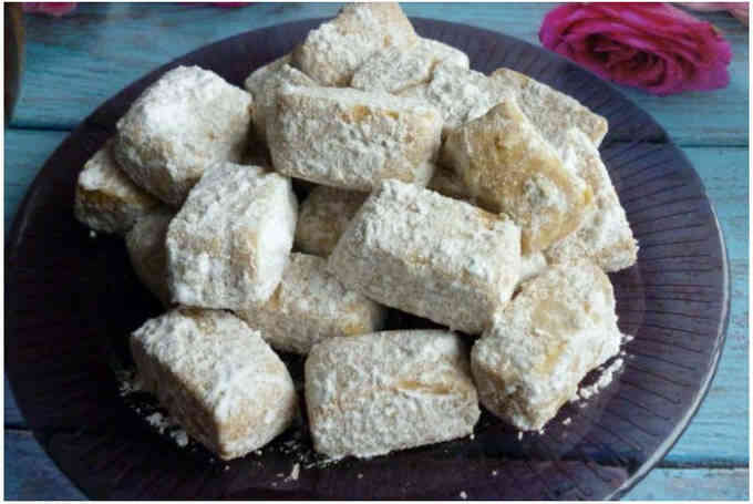 Пісочне печиво з цукровою пудрою