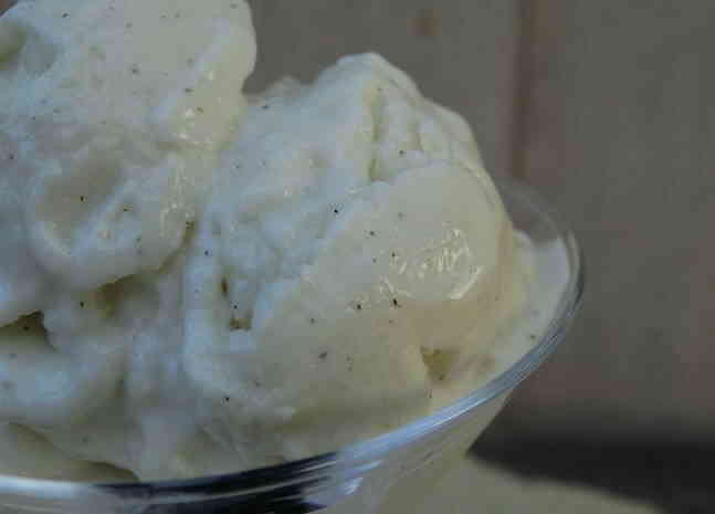 спосіб приготування морозива з йогурту