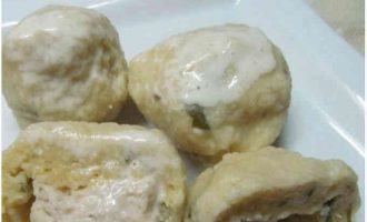 Галушки з картоплею