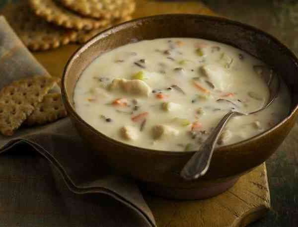Суп із свіжих білих грибів з вершками