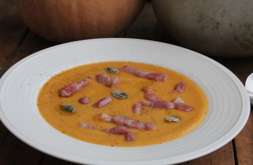 Італійський крем-суп із гарбуза
